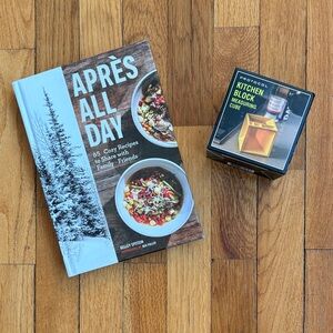 Apres All Day Cookbook + Kitchen Block Measuring Cube - Great Gift!